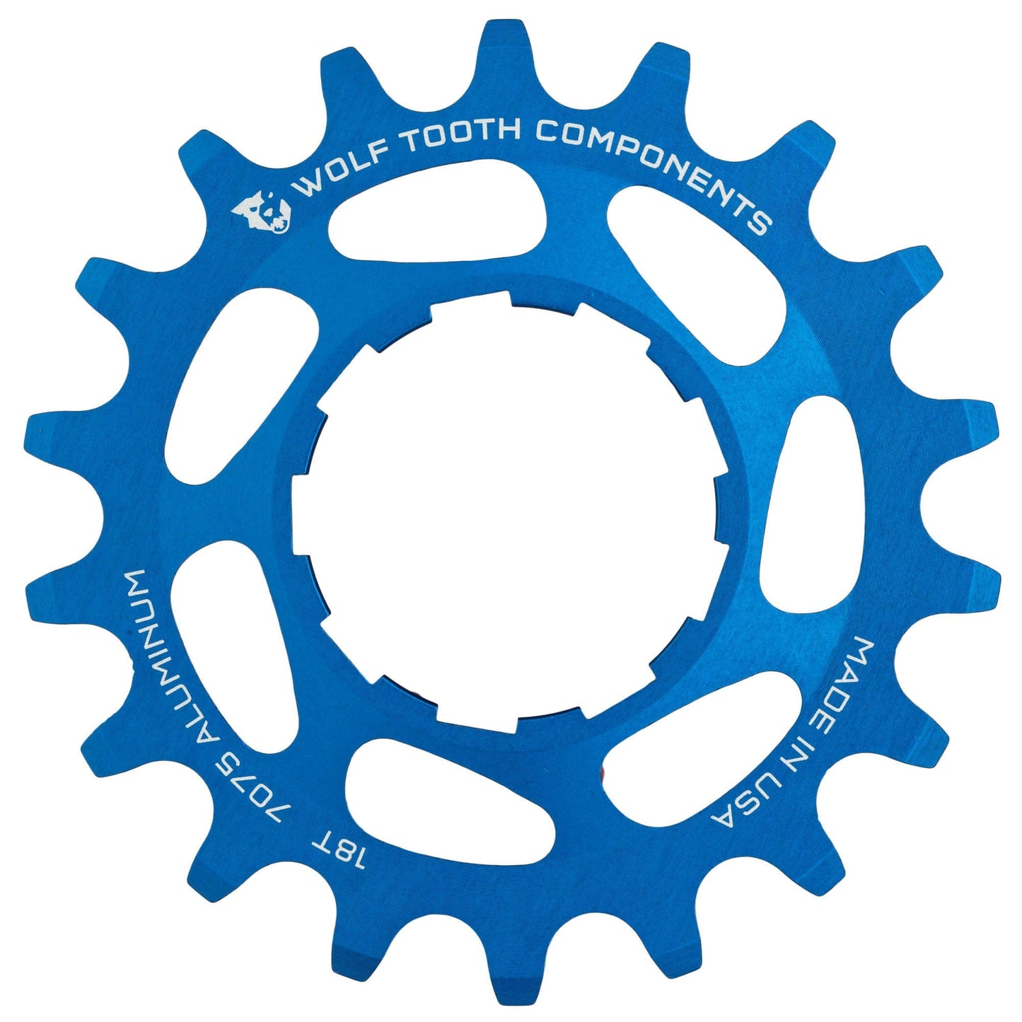 Aluminum Single Speed Cog Blue