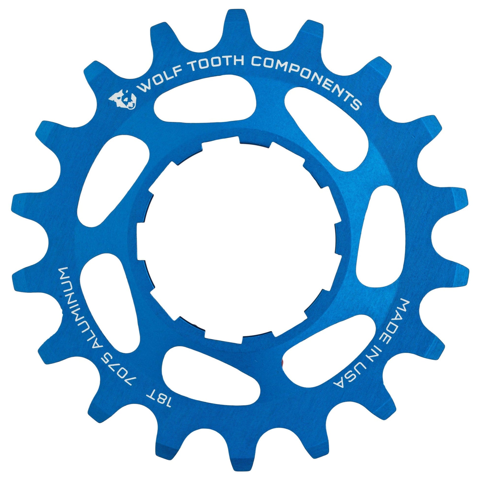 Aluminum Single Speed Cog Blue