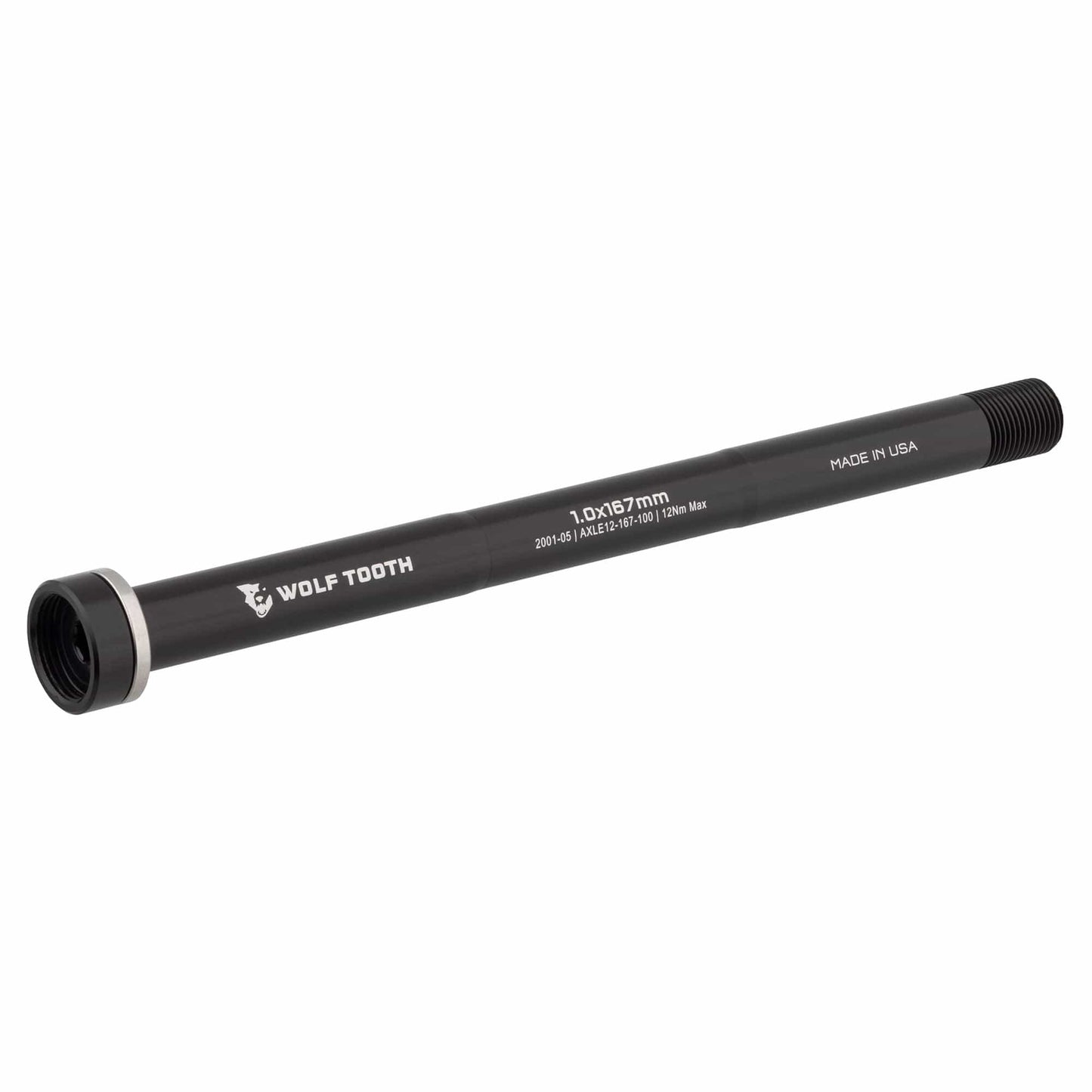 Wolf Tooth Rear Axle Black 1.0 x 167mm
