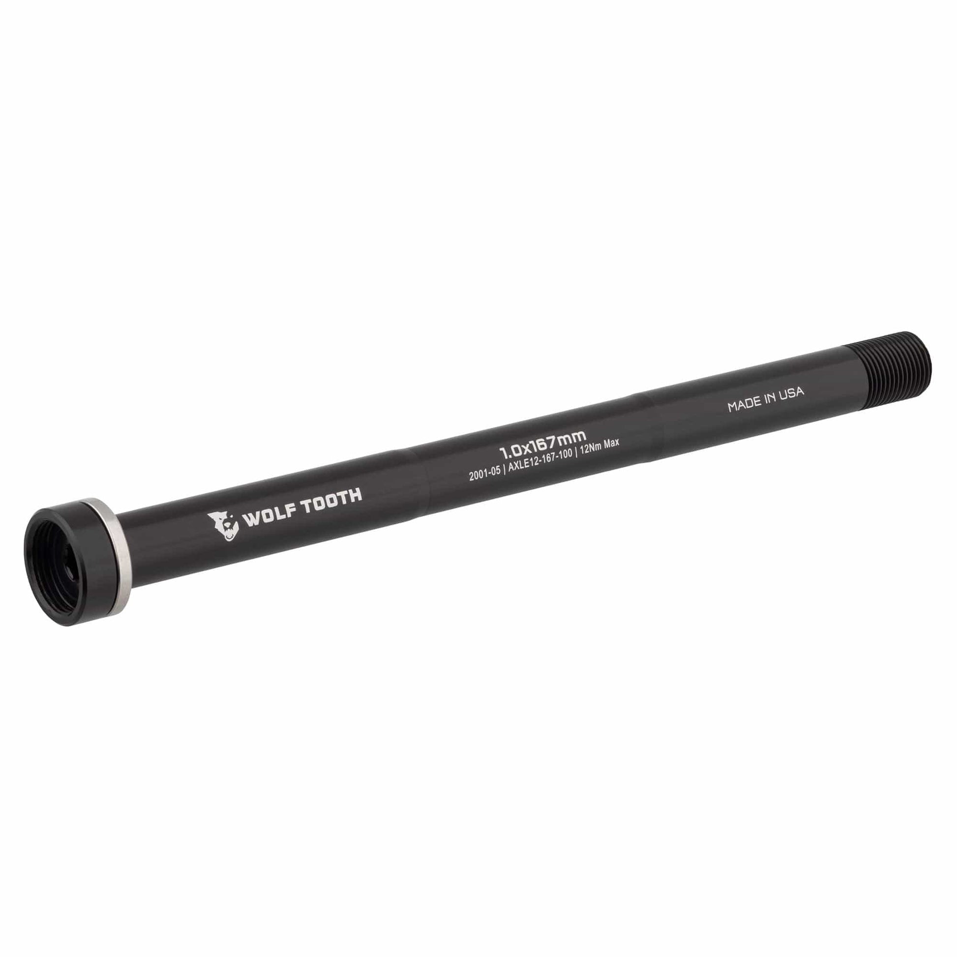 Wolf Tooth Rear Axle Black 1.0 x 167mm