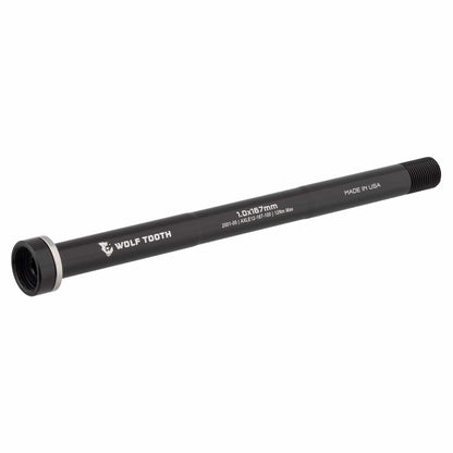 Wolf Tooth Rear Axle Black 1.0 x 167mm