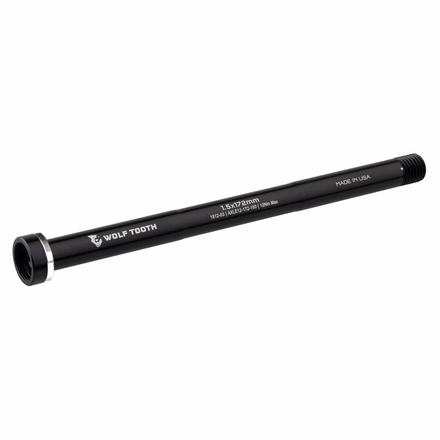 Wolf Tooth Rear Axle Black 1.5 x 172mm