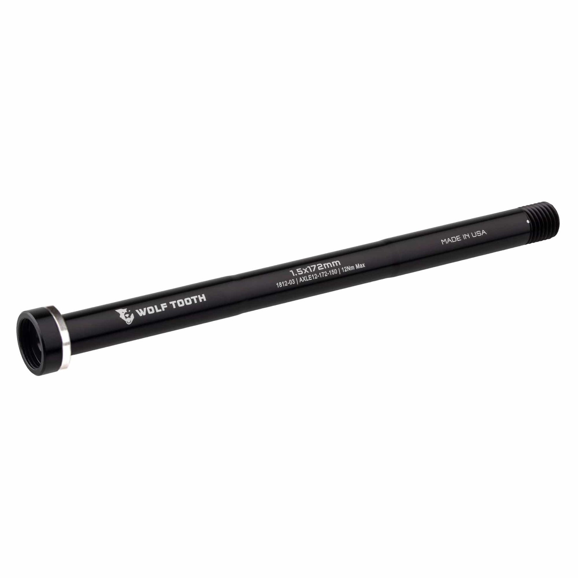 Wolf Tooth Rear Axle Black 1.5 x 172mm