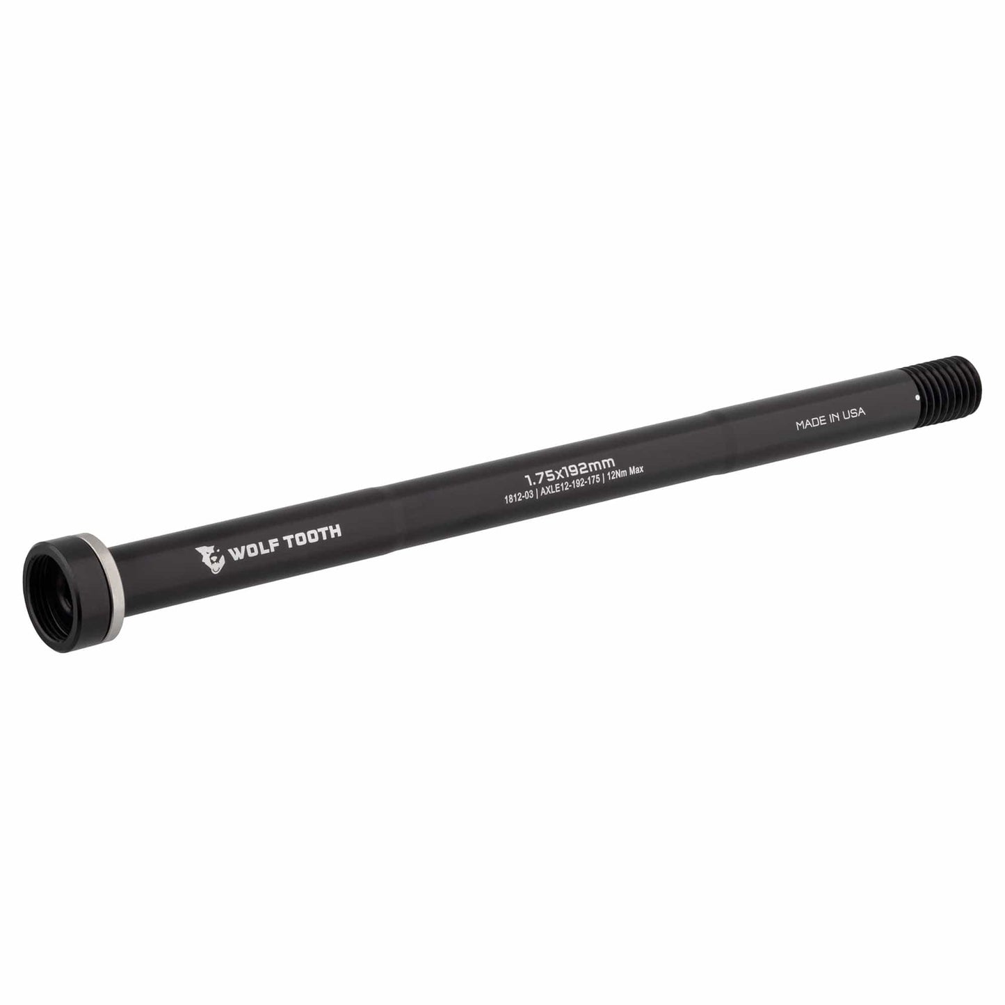 Wolf Tooth Rear Axle Black 1.75 x 192mm