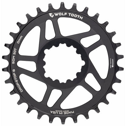 Direct Mount Chainrings for SRAM 3-bolt Cranks Drop-Stop B 30T 0mm Offset