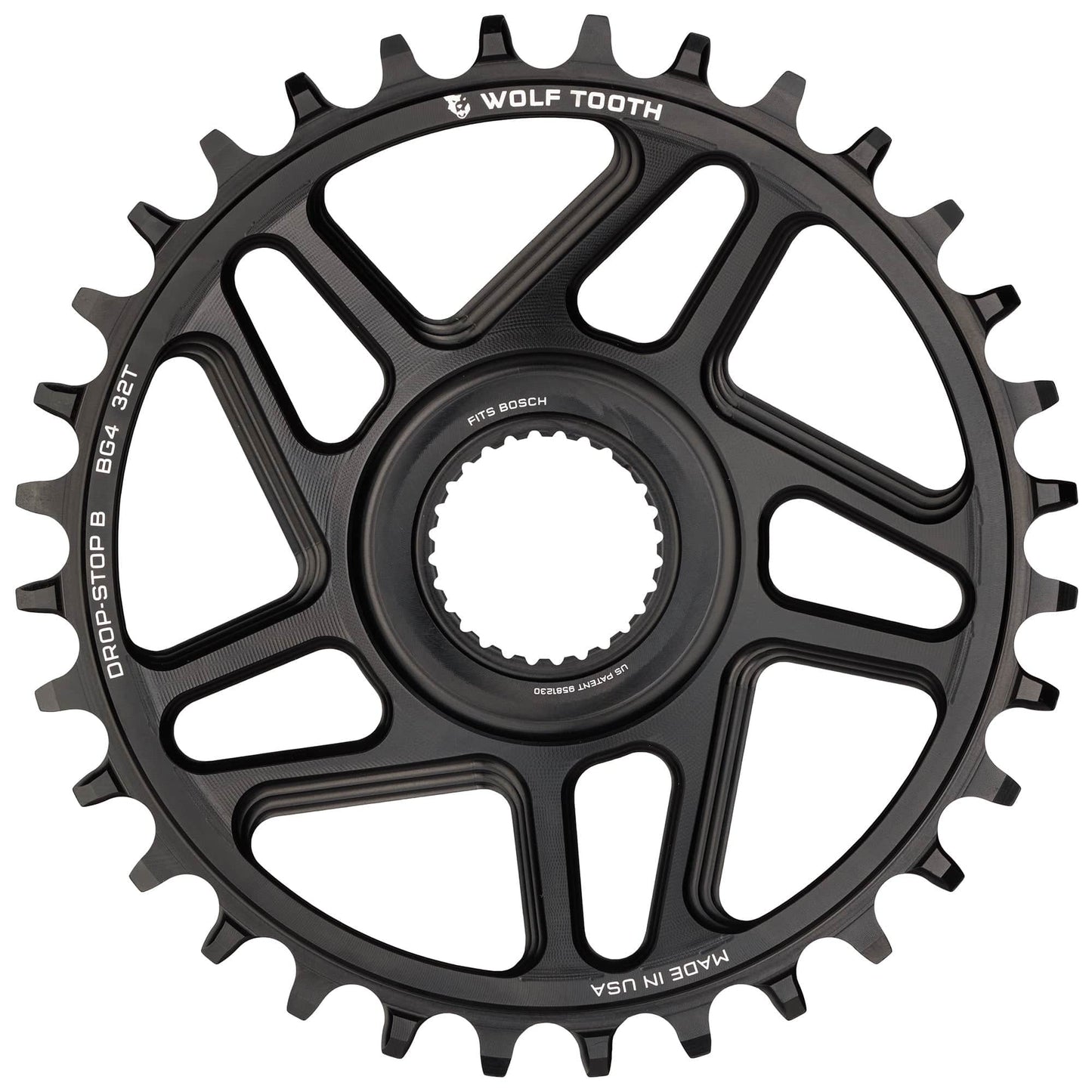 Direct Mount Chainrings for Bosch E-Bike Motor Drop-Stop B 32T