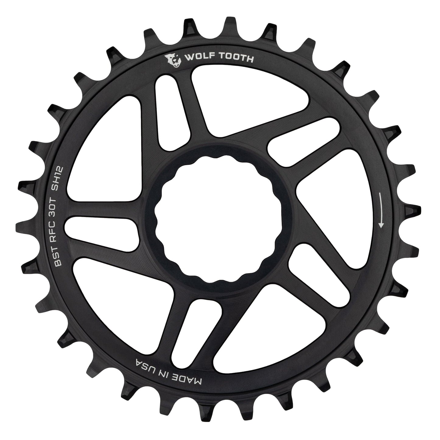 Direct Mount Chainrings for Race Face Cinch Drop-Stop ST 30T 3mm Offset