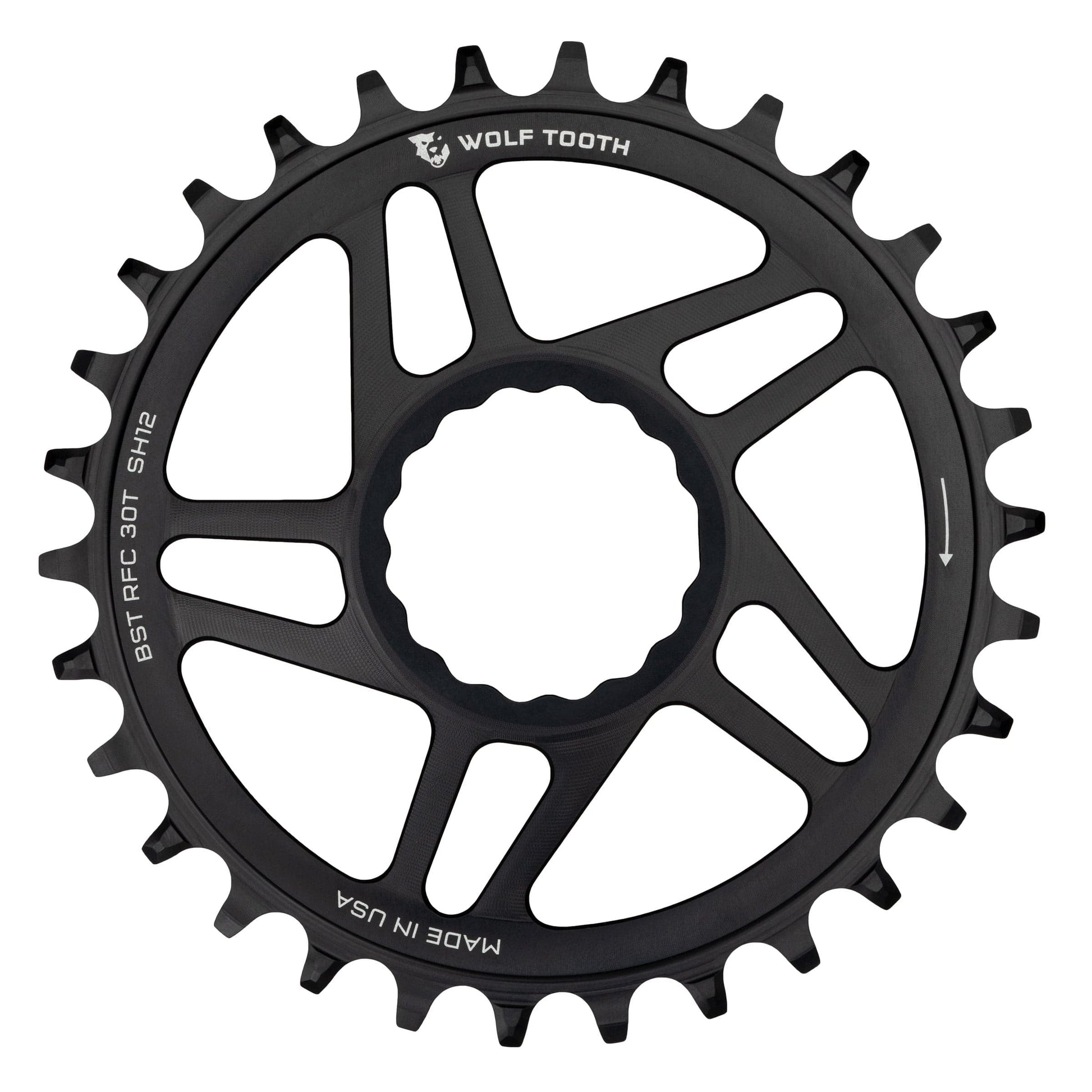 Direct Mount Chainrings for Race Face Cinch Drop-Stop ST 30T 3mm Offset