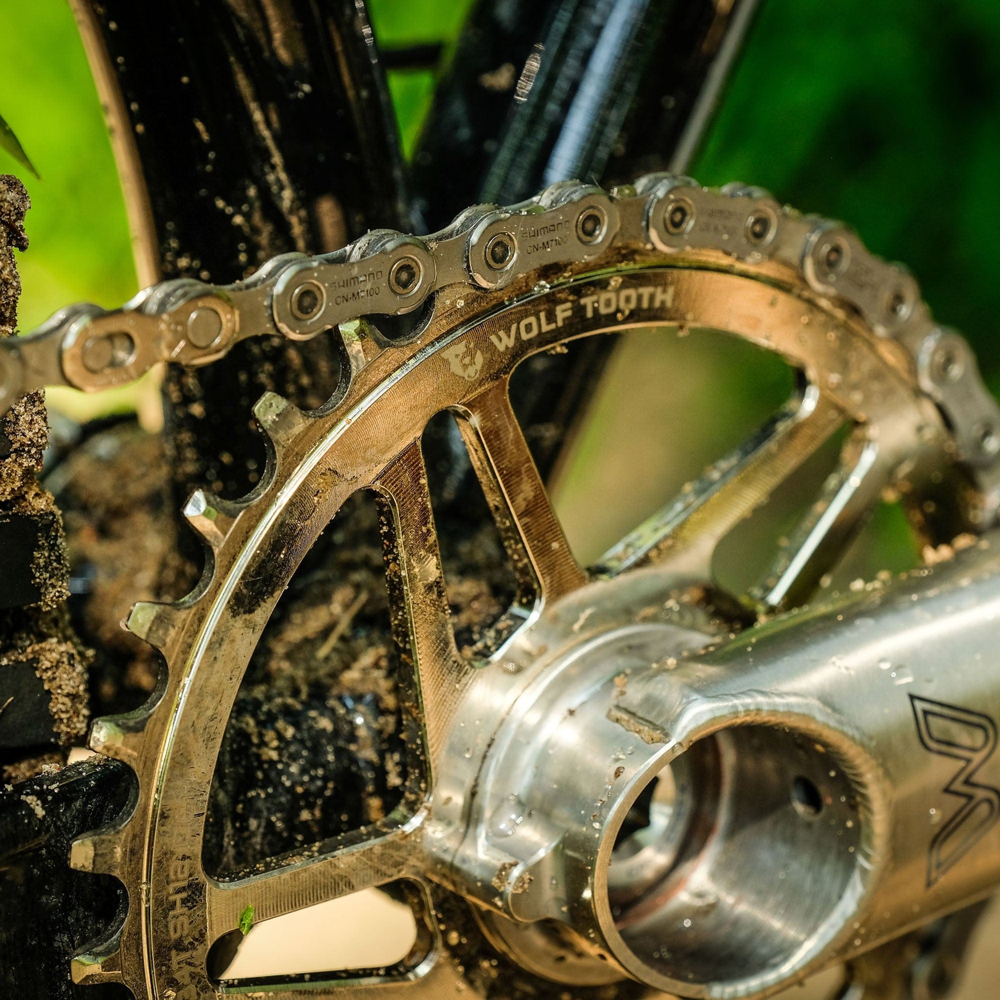 Oval Direct Mount Chainrings for Cane Creek and SRAM 3-Bolt Cranks for Shimano 12spd Hyperglide+ Chain