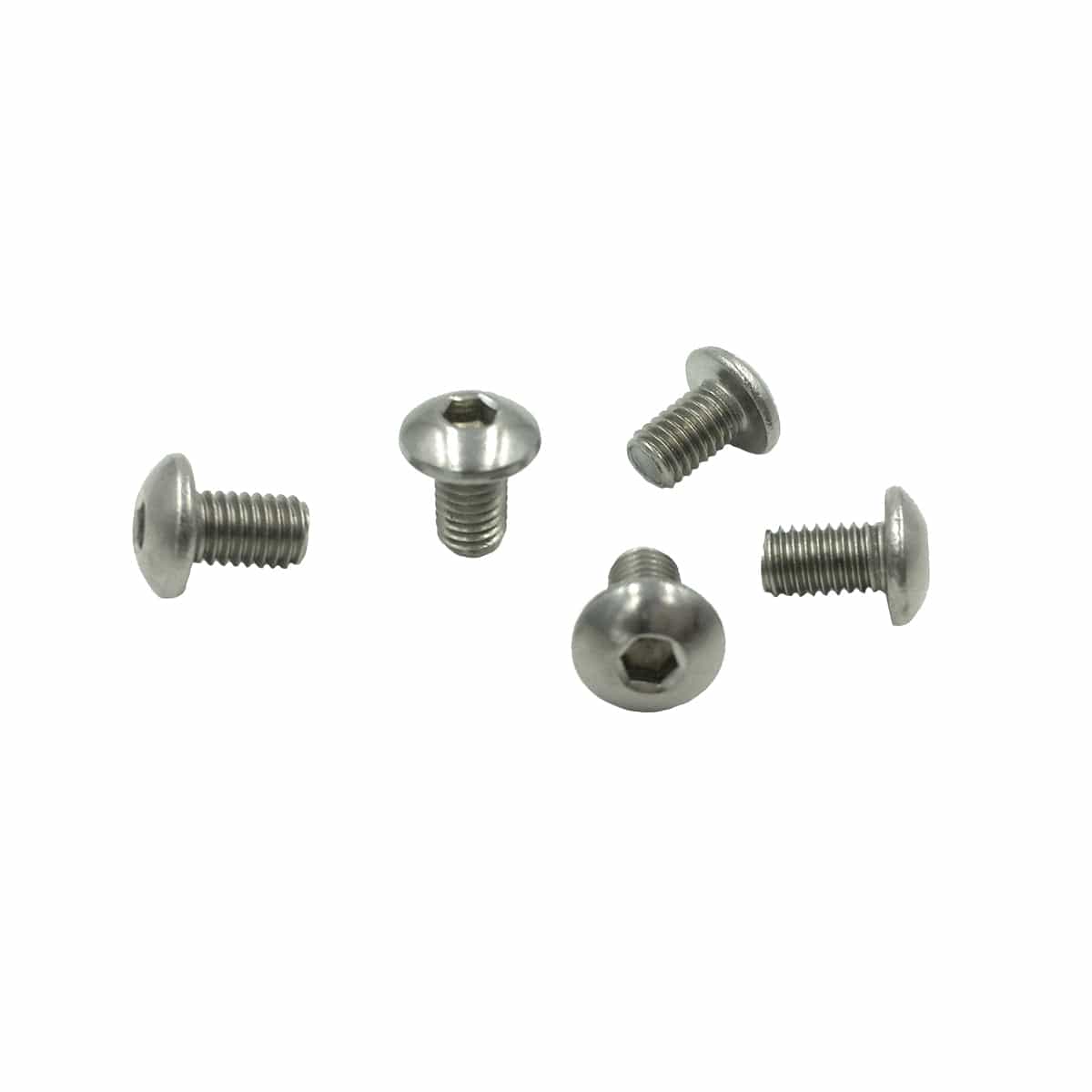 CAMO Colored Bolts Steel Silver
