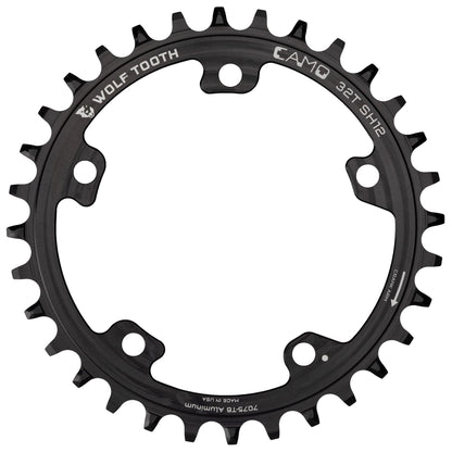 CAMO Aluminum Round Chainring Drop-Stop ST
