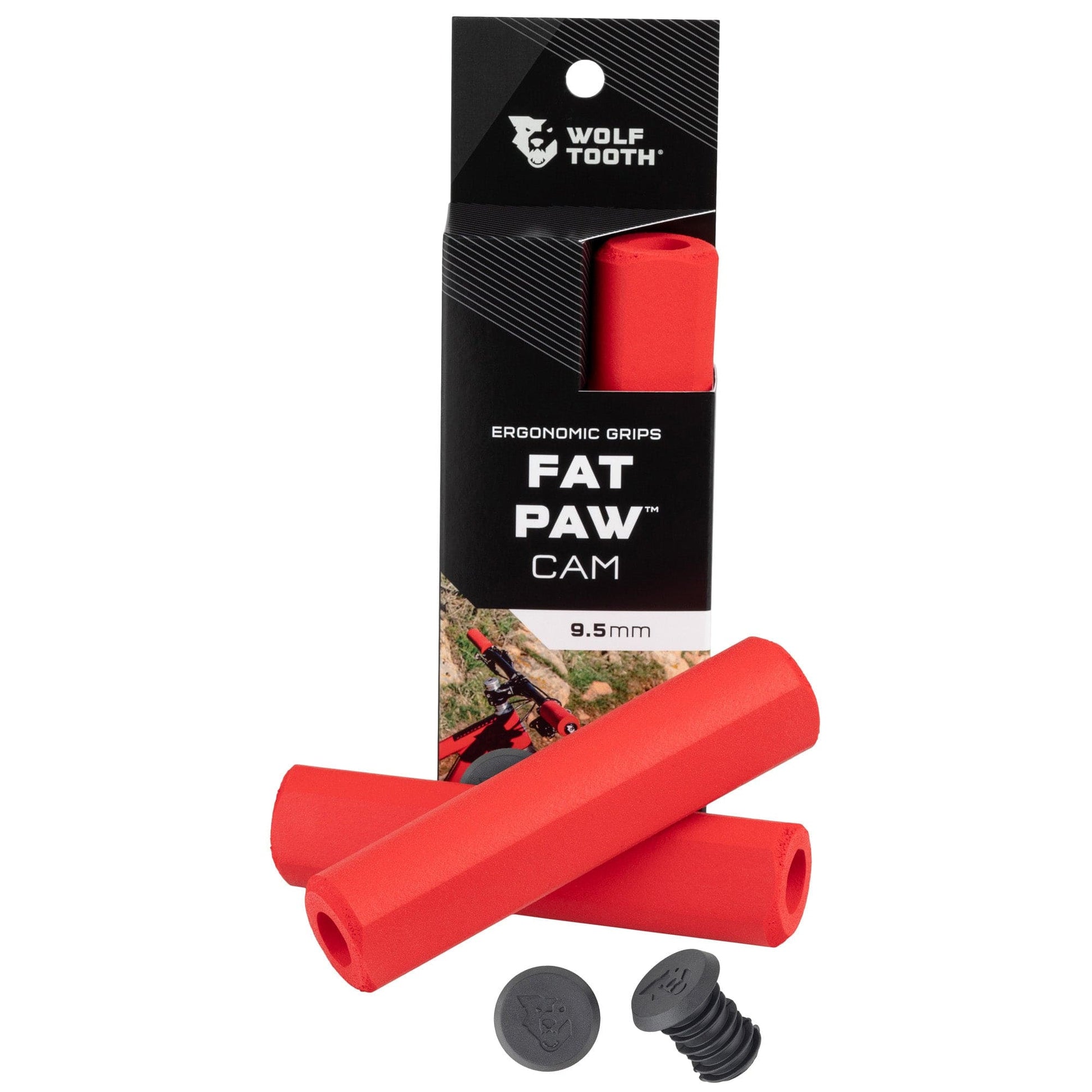 Fat Paw Cam Grips Red