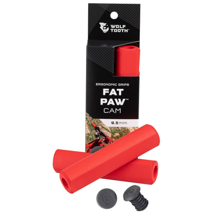 Fat Paw Cam Grips Red