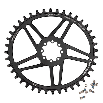 Oval Direct Mount Chainrings for SRAM 8-Bolt Gravel / Road Cranks Drop-Stop B