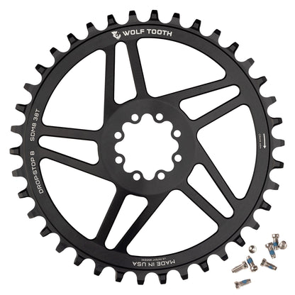 Direct Mount Chainrings for SRAM 8-Bolt Gravel / Road Cranks Drop-Stop B 38T