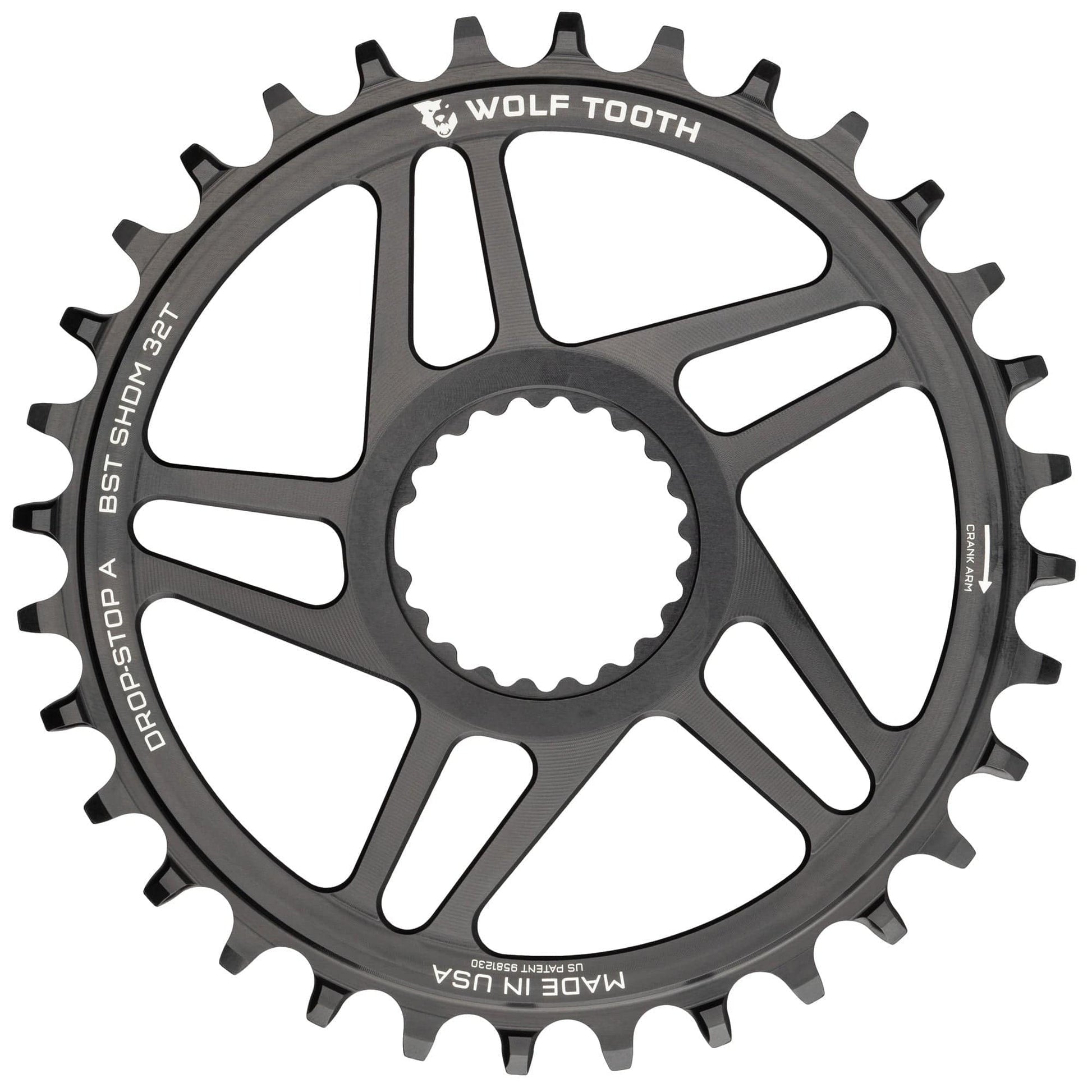 Direct Mount Chainrings for Shimano Cranks Drop-Stop ST Boost (3mm Offset)