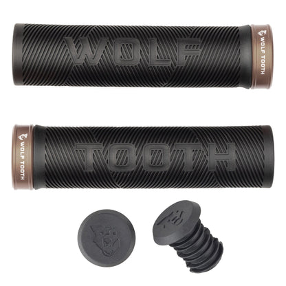 Echo Lock-On Grips Espresso