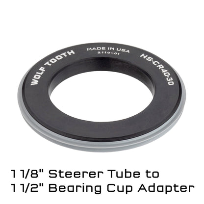 Crown Race Adapters Adapter 1 1 8" Steerer to 1 1 2" bearing cup