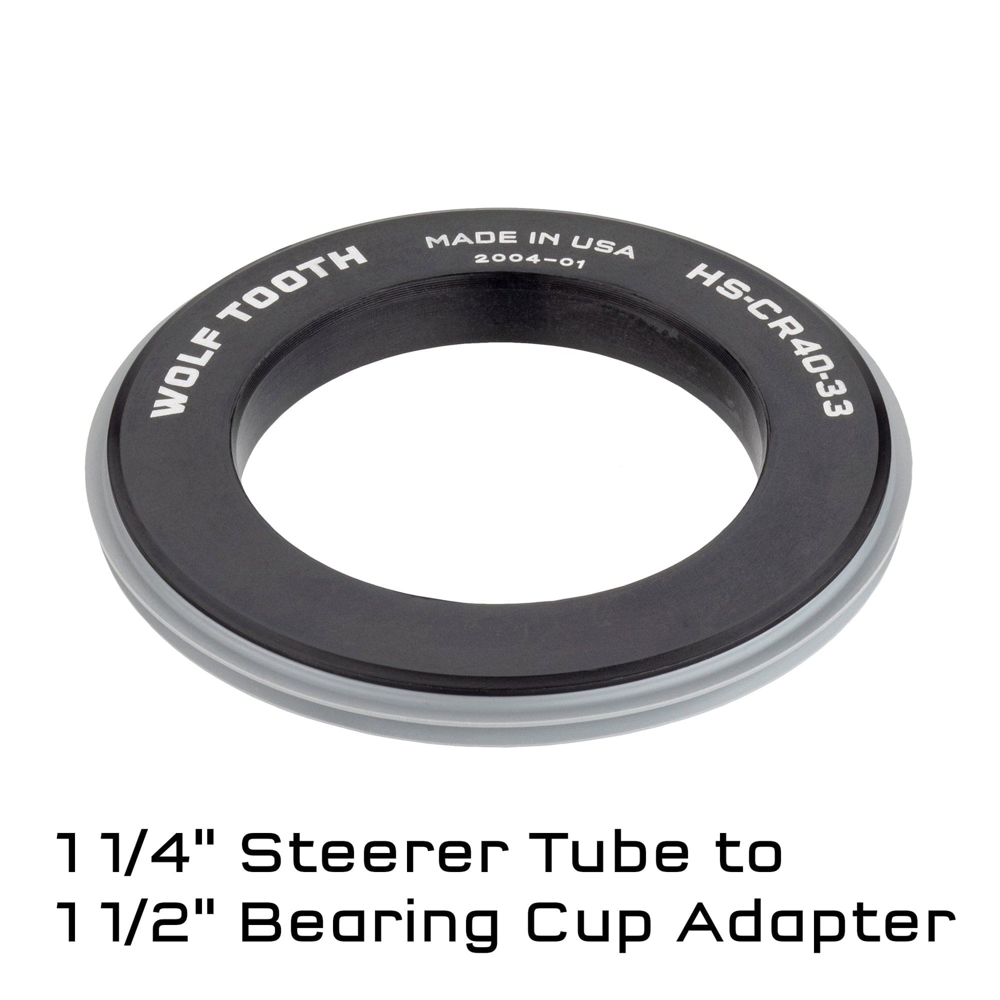 Crown Race Adapters Adapter 1 1 4" Steerer to 1 1 2" bearing cup