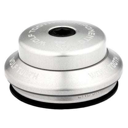 Wolf Tooth Premium IS Headsets - Integrated Standard Upper 28.6 7mm Stack Raw Silver