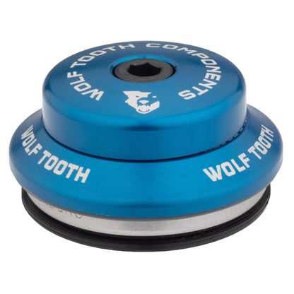 Wolf Tooth Premium IS Headsets - Integrated Standard Upper 28.6 7mm Stack Blue