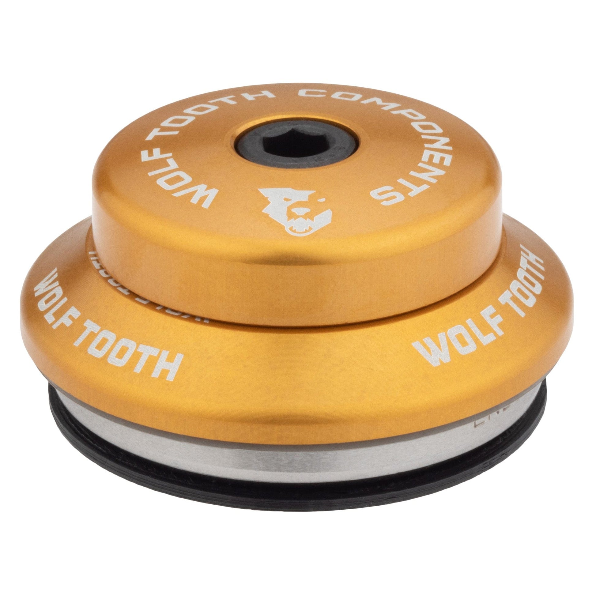 Wolf Tooth Premium IS Headsets - Integrated Standard Upper 28.6 7mm Stack Gold