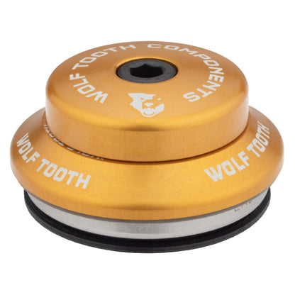 Wolf Tooth Premium IS Headsets - Integrated Standard Upper 28.6 7mm Stack Gold