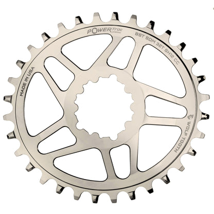 Oval Direct Mount Chainrings for Cane Creek and SRAM 3-Bolt Cranks for Shimano 12spd Hyperglide+ Chain Nickel Boost 32T