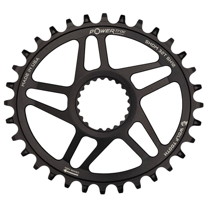 Oval Direct Mount Chainrings for Shimano Cranks Drop-Stop ST Boost (3mm Offset)