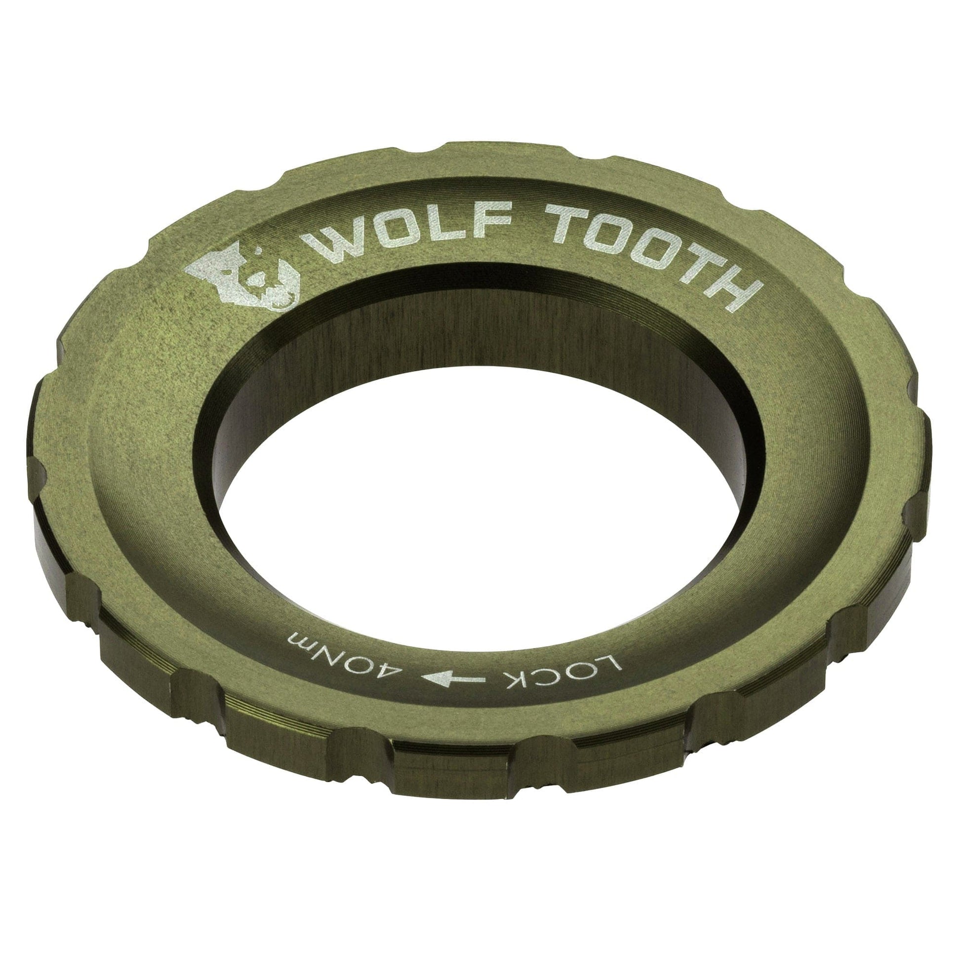 Centerlock Rotor Lockring – External Spline Olive