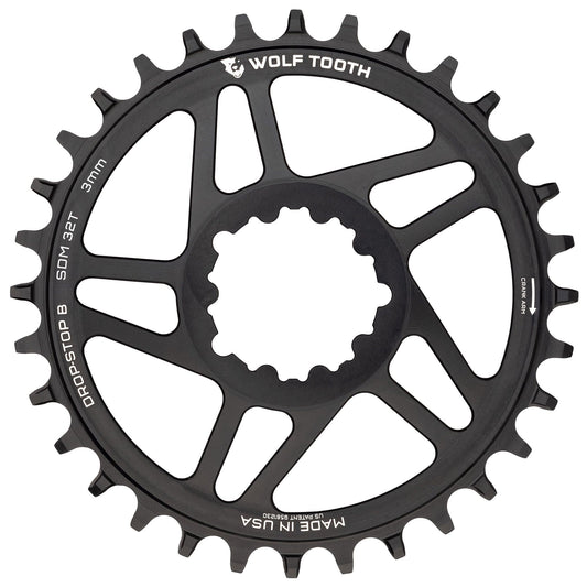 Direct Mount Chainrings for SRAM 3-bolt Cranks Drop-Stop B 32T 3mm Offset