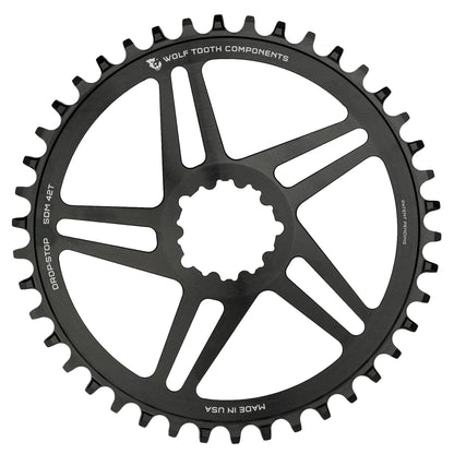 Direct Mount Chainrings for SRAM 3-Bolt Gravel/Road Cranks Drop-Stop B 42T