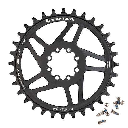 Direct Mount Chainrings for SRAM 8-Bolt Mountain Cranks Drop-Stop B 3mm Offset