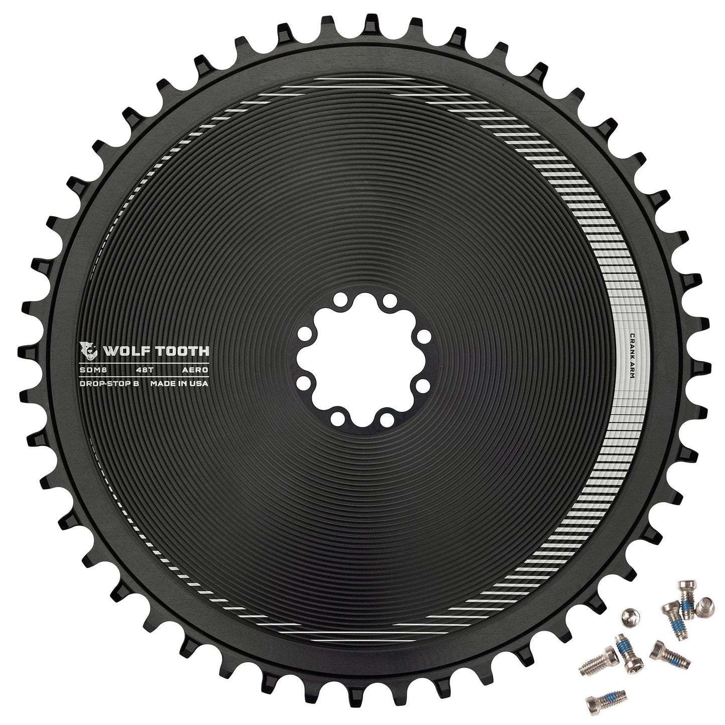 Direct Mount Chainrings for SRAM 8-Bolt Gravel / Road Cranks Drop-Stop B 48T