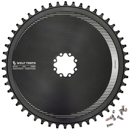 Aero Direct Mount Chainring for SRAM 8-Bolt Gravel / Road Cranks Drop-Stop B 50T