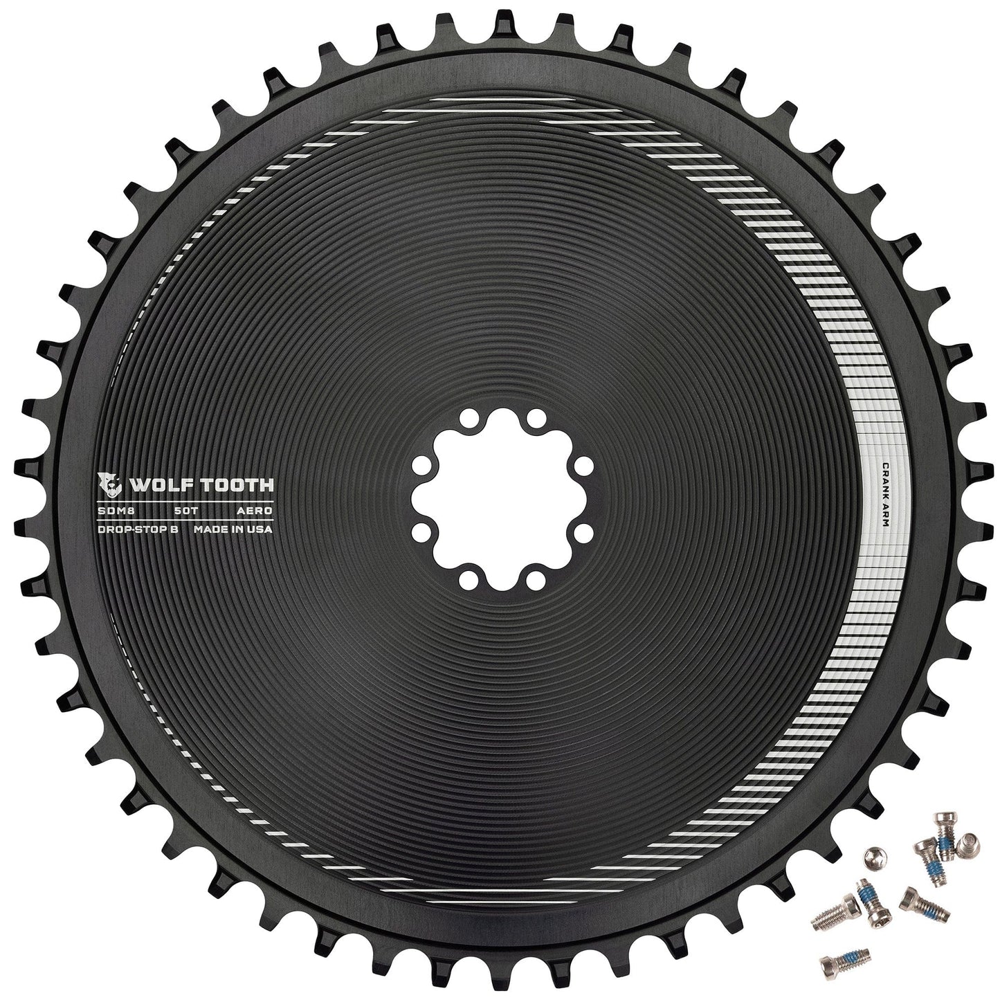 Direct Mount Chainrings for SRAM 8-Bolt Gravel / Road Cranks Drop-Stop B