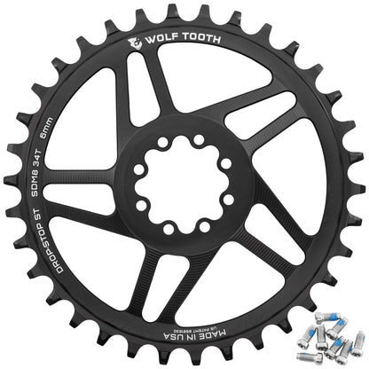 Direct Mount Chainrings for SRAM 8-Bolt Mountain Cranks Drop-Stop ST