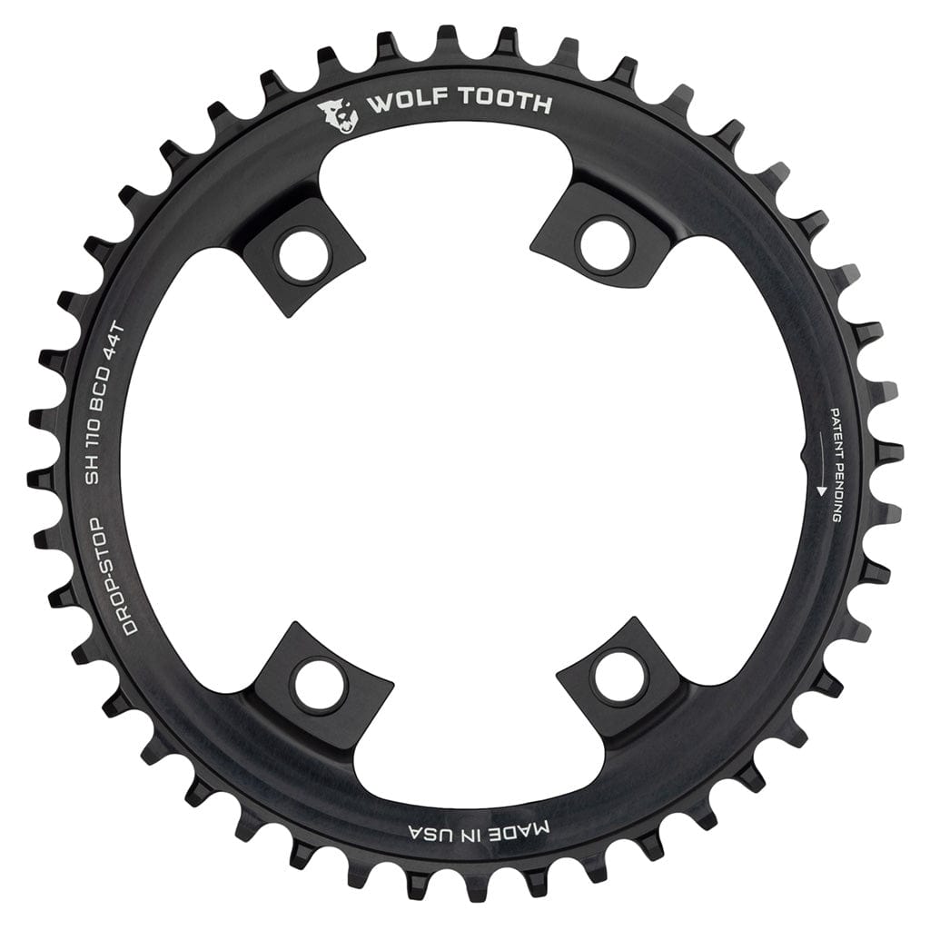 110 BCD Asymmetric 4-Bolt Chainrings for Shimano Cranks Drop-Stop B