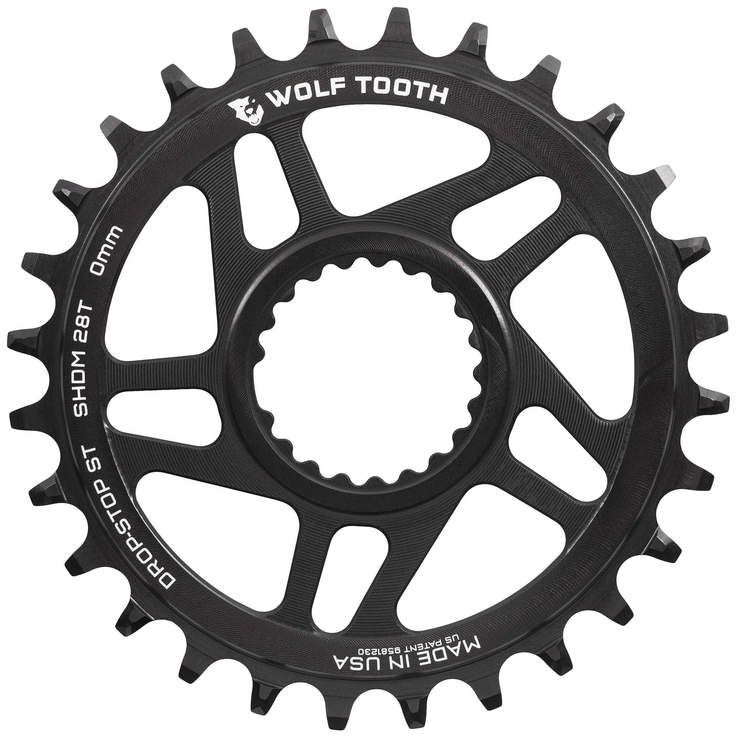 Direct Mount Chainrings for Shimano Cranks Drop-Stop ST 28T 0mm Offset