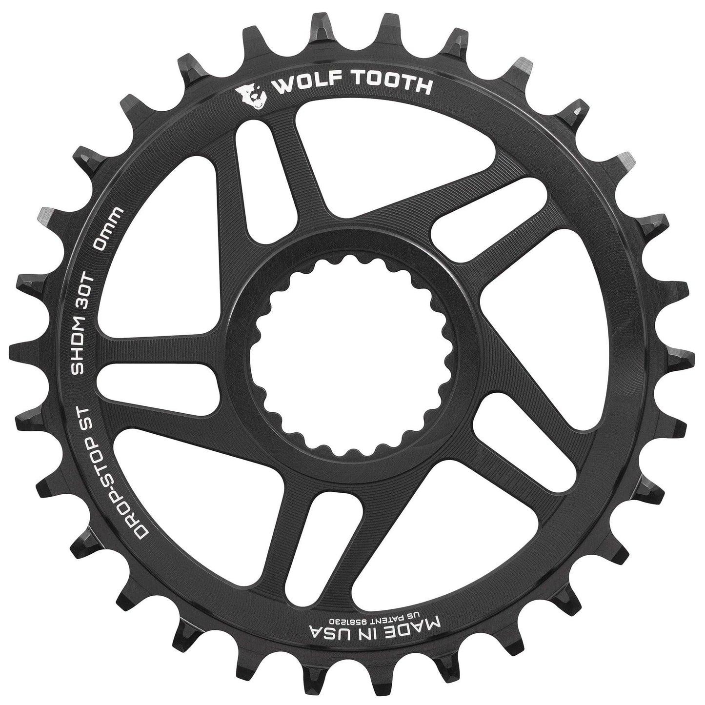Direct Mount Chainrings for Shimano Cranks Drop-Stop ST 30T 0mm Offset