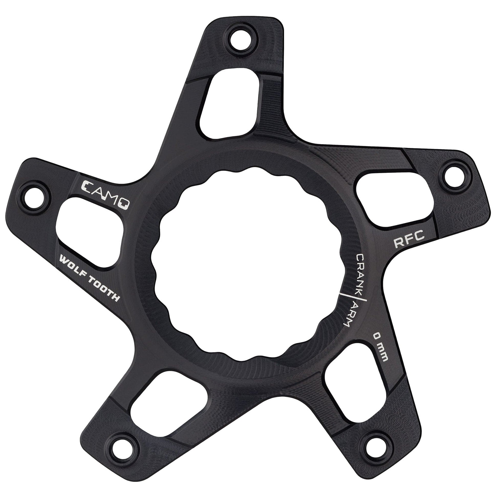 CAMO Direct Mount Spider For Race Face Cinch M2 (55mm chainline 0mm offset) Black