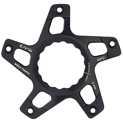 CAMO Direct Mount Spider For Race Face Cinch M2 (55mm chainline 0mm offset) Black