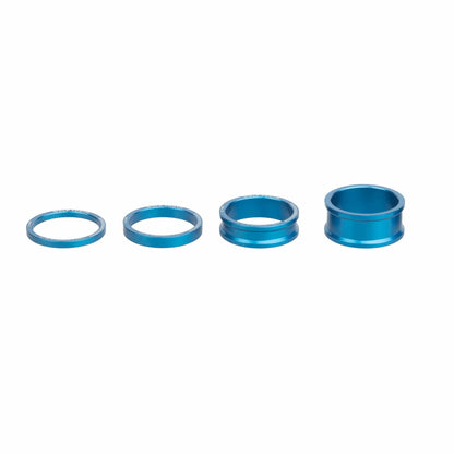 Precision Headset Spacers 3,5,10,15mm Kit Blue