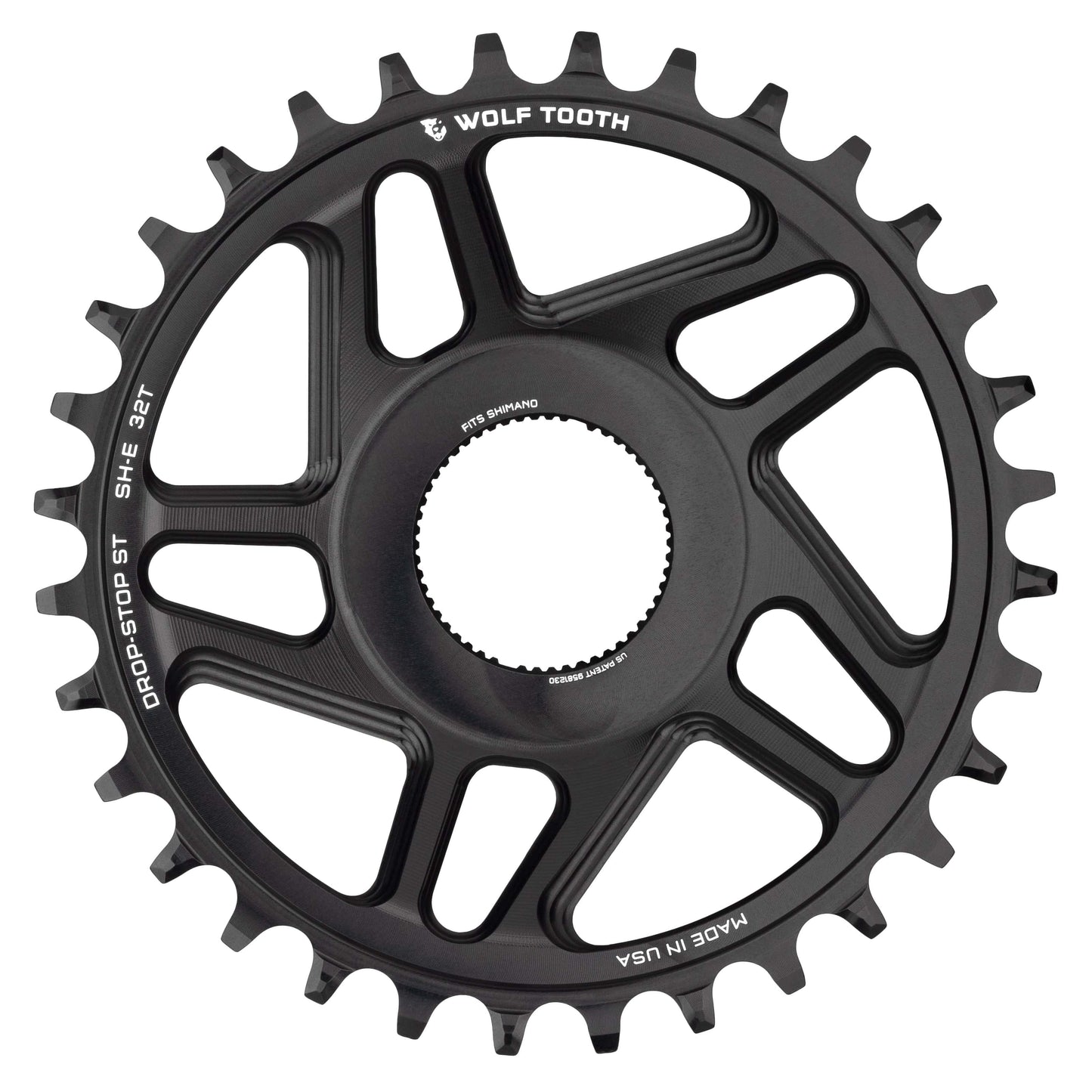 Direct Mount Chainrings for Shimano E-Bike Motor Drop-Stop ST 32T