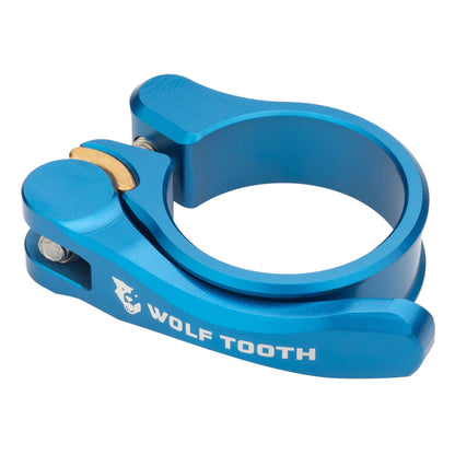 Seatpost Clamp Quick Release Blue