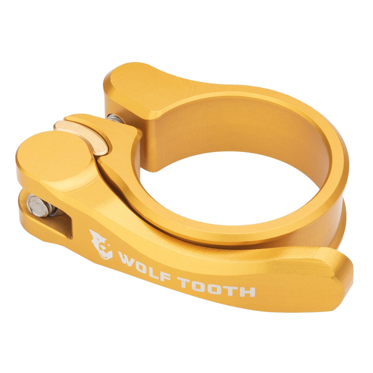 Seatpost Clamp Quick Release Gold