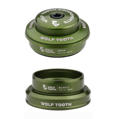 Wolf Tooth Premium Headsets - Olive Olive ZS44 Upper EC44 Lower Premium Headset