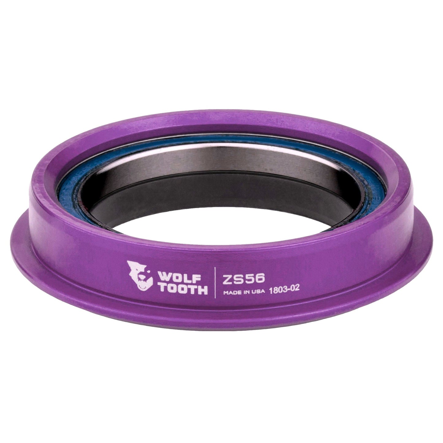 Wolf Tooth Performance ZS Headsets - Zero Stack Lower ZS56 40 Ultraviolet Purple