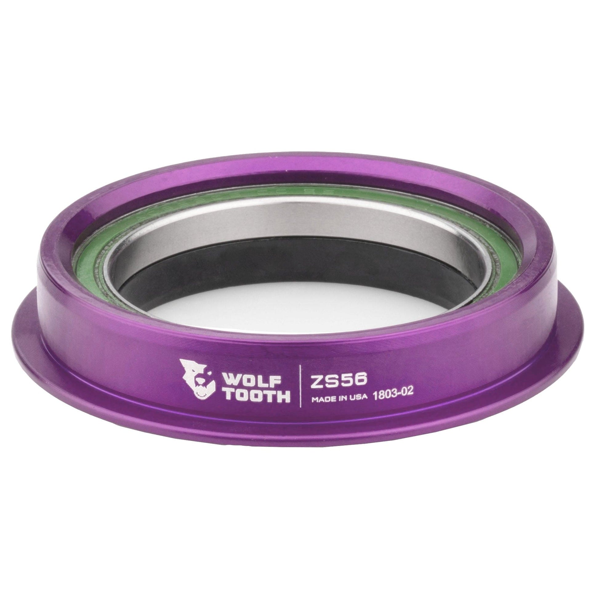 Wolf Tooth Premium ZS Headsets - Zero Stack Lower ZS56 40 Ultraviolet Purple