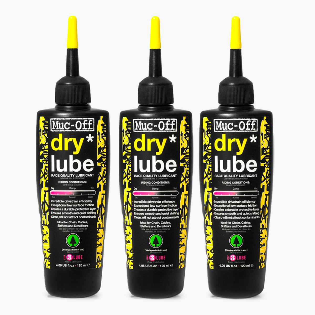 3 x Dry Weather Lube 4.1 fl oz